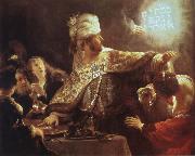 REMBRANDT Harmenszoon van Rijn Belshazzar-s Feast oil painting on canvas